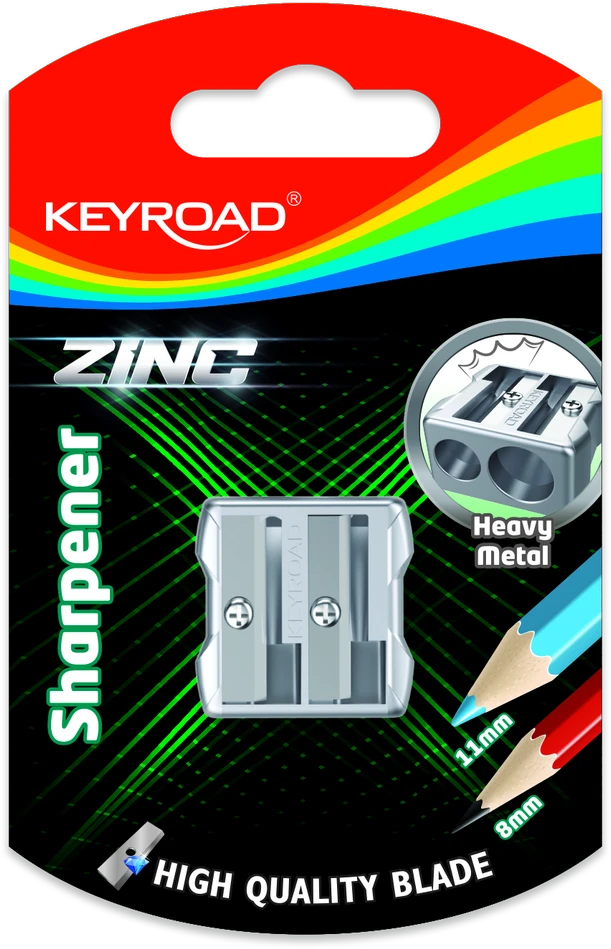 Drožtukas Keyroad, metalinis, 2 skylių