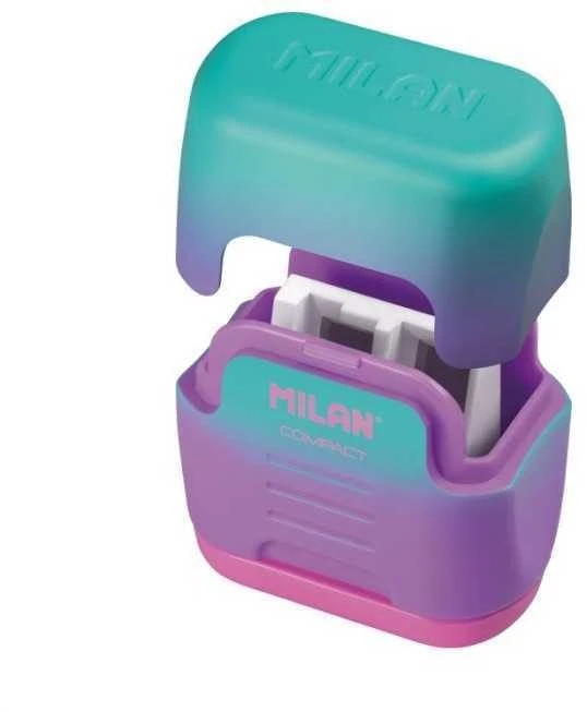 Drožtukas Milan Sunset Compact, plastikinis, dviejų skylių