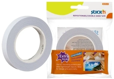 Stickxb4N Dvipusė lipni juosta StickN, 12mm x 12m, blisteryje