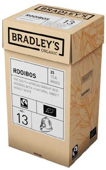 Paulig Pro Ekologiška Bradley´s arbata Rooibos, 25pak, nr. 13