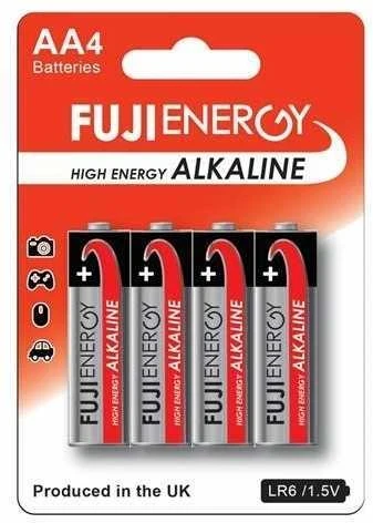 Elementai FUJI High Energy Alkaline AA, 4vnt