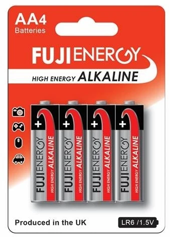Elementai FUJI High Energy Alkaline AA, 4vnt