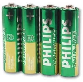 Elementai Philips LongLife AA/R6 C4, 4vnt.