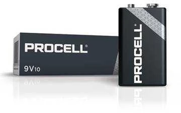 Elementas Duracell Procell 9V (MN1604; 6LR61) 9V, krona, šarminis, 1 vnt