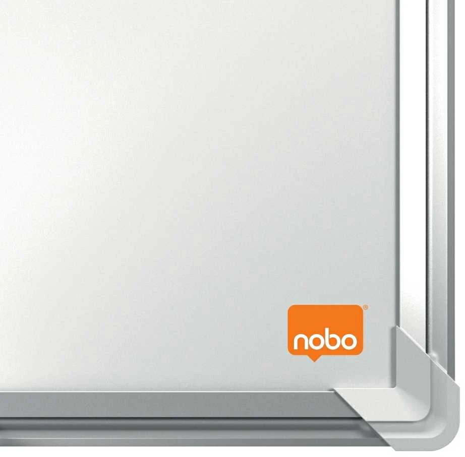 Keramikinė balta magnetinė lenta NOBO Premium Plus, 120×90 cm, sertifikuota EU Ecolabel