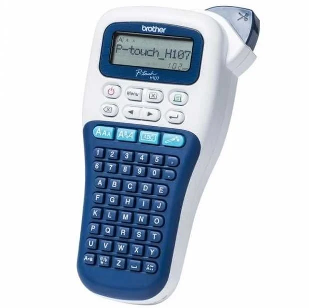 Etikečių spausdintuvas Brother PTH107BTB1, mėlynos spalvos