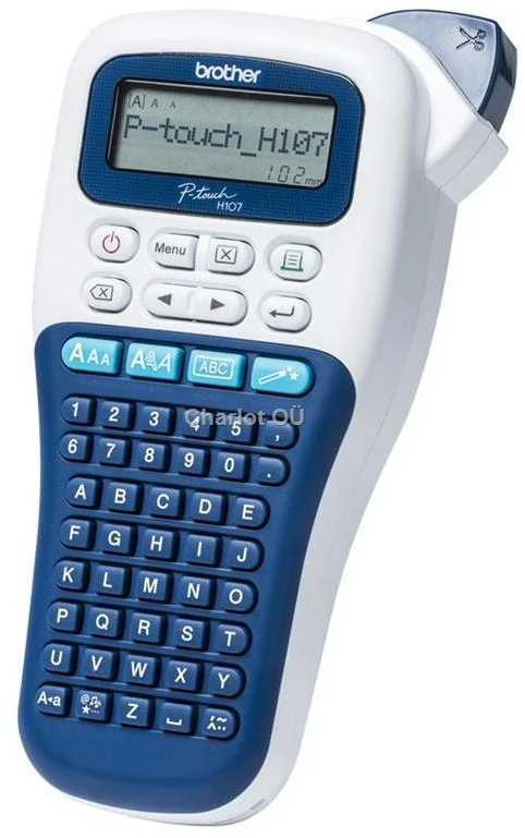 Etikečių spausdintuvas Brother PTH107BTB1, mėlynos spalvos
