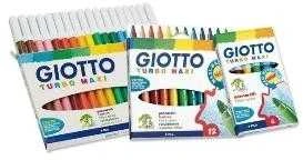 Flomasteriai Fila Giotto Turbo Maxi, 24 spalvos