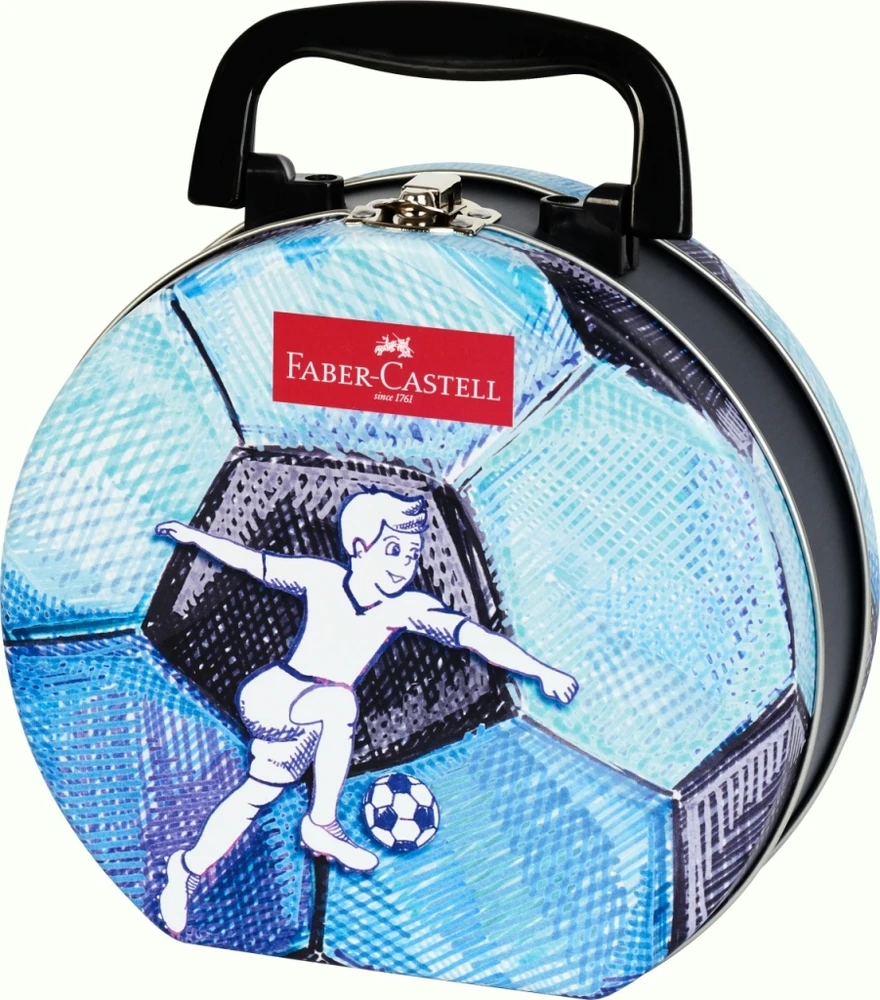 Flomasterių rinkinys Faber-Castell 33 spalvų, futbolas