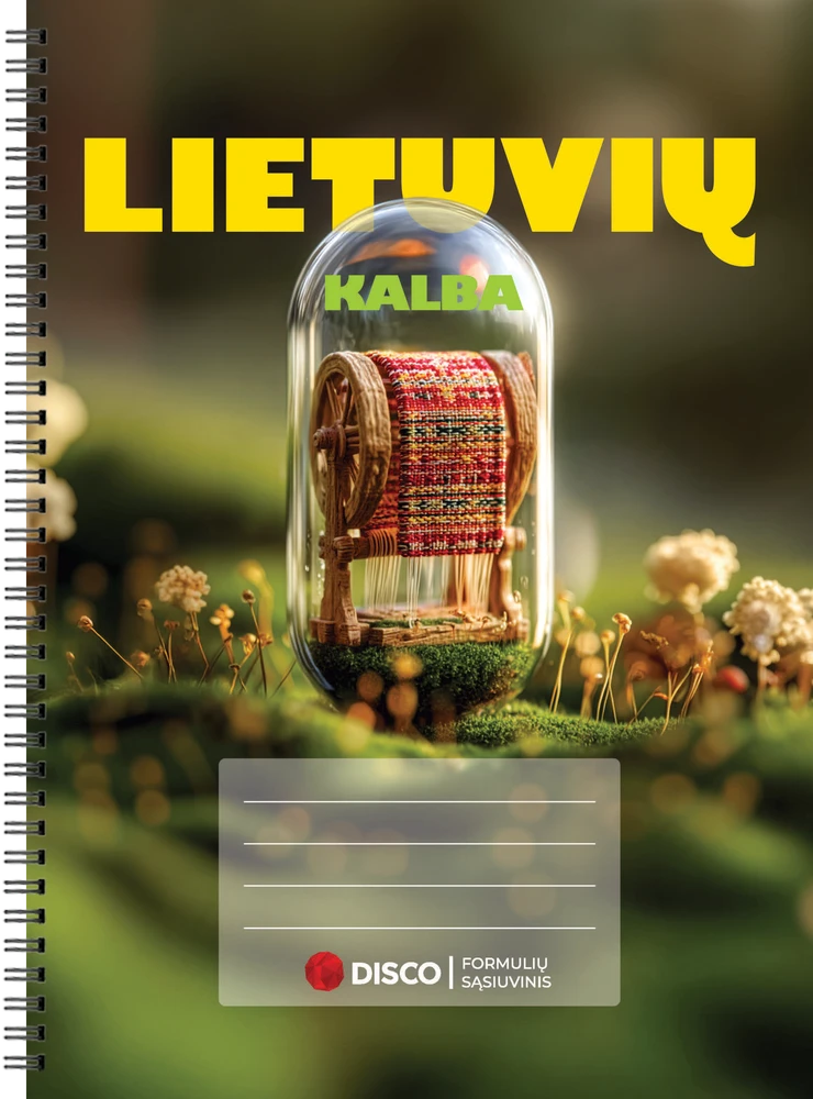 Realister Formulių sąsiuvinis, lietuvių k, 50 lapų, linijomis