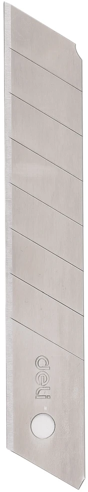Geležtės kanceliariniam peiliukui DELI 18mm SK5, 10 vnt/pak