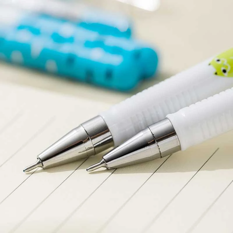 Gelinis rašiklis DELI Cat 0.5 mm, mėlynos spalvos