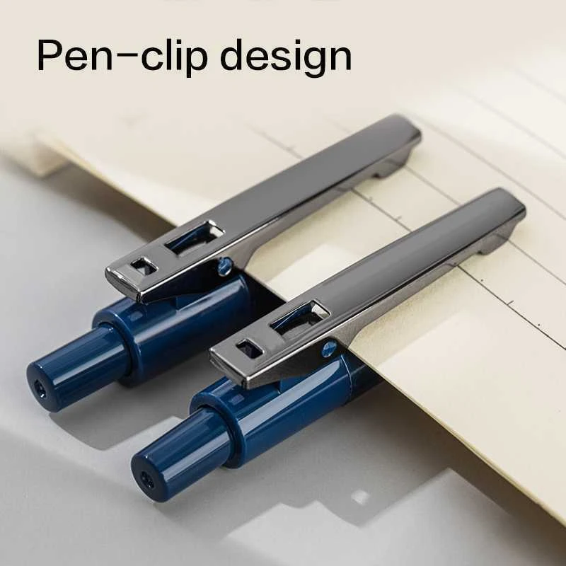 Gelinis rašiklis DELI Geni 0.7mm, mėlynos spalvos