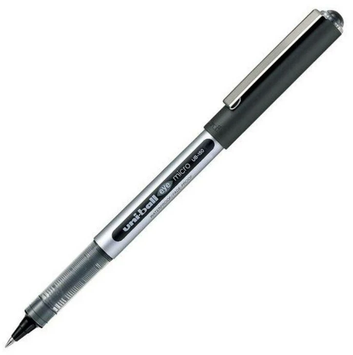 Uni Mitsubishi Pieštukas Rašiklis Uni UB-150 Eye micro, 0.5 mm, juodas 1210-101