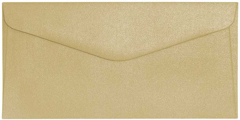 Galeria Papieru Gold Vokai Galeri Papieru DL, Pearl auksinis, 150g/m2, 10 vnt./pak