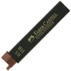 Grafitai Faber-Castell, B, 0,5mm, 12 vnt.