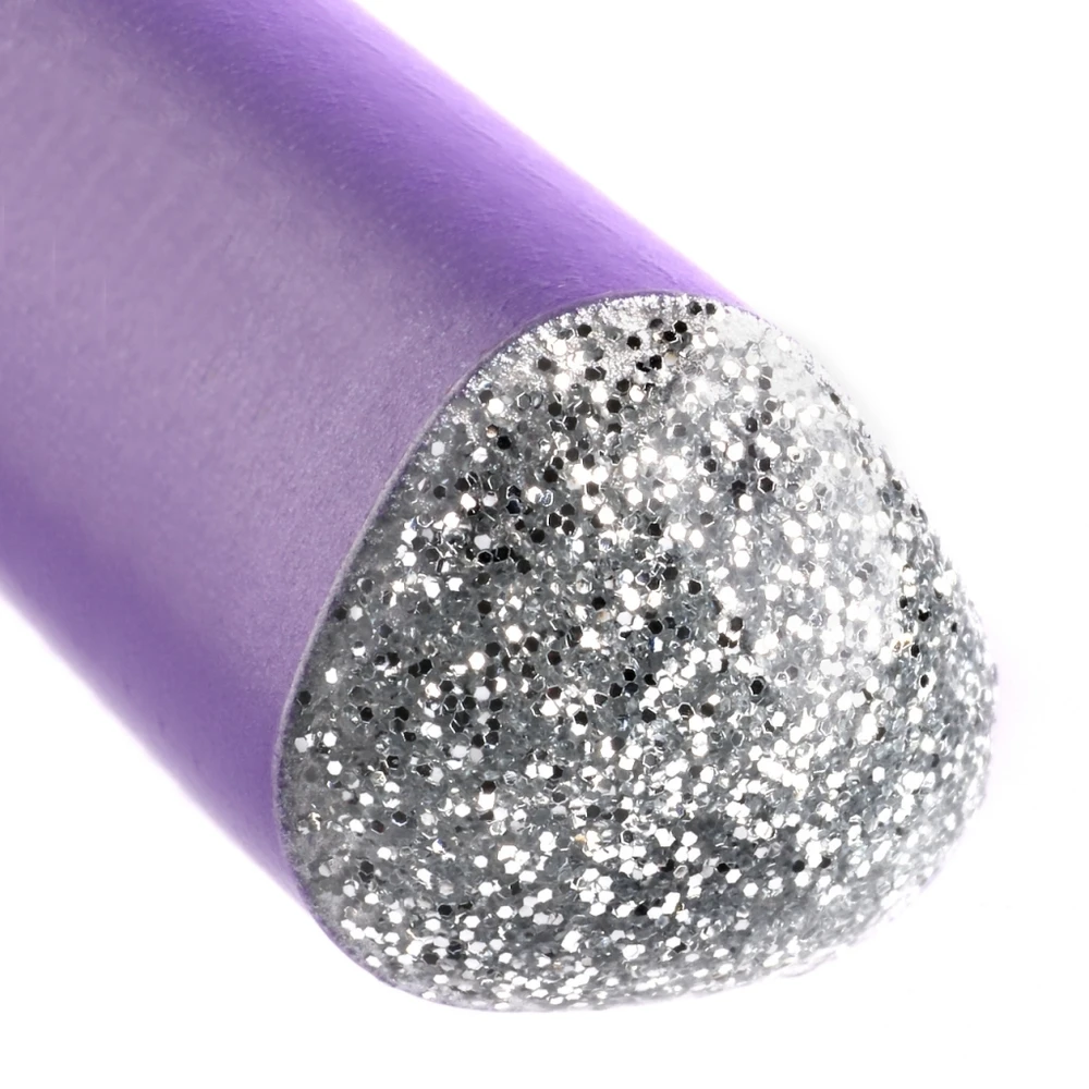 Grafitinis pieštukas Faber-Castell Jumbo Sparkle, violetinės spalvos