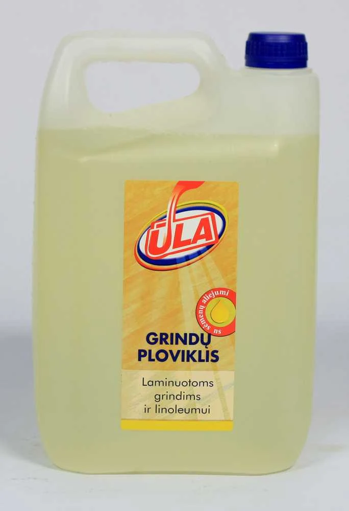 Grindų ploviklis ŪLA, laminuotoms grindims ir linoleumui, 5L
