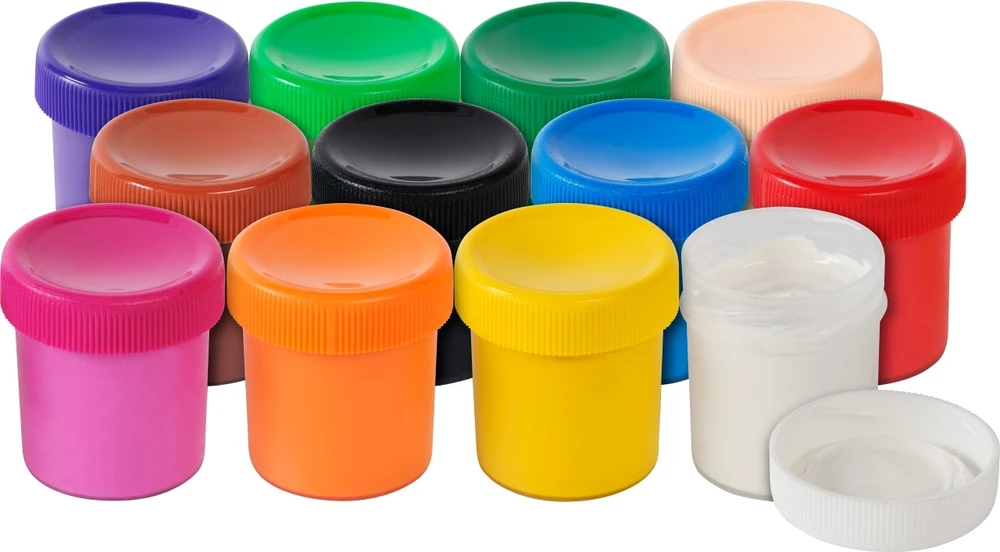 Guašas Faber-Castell, 20ml, 12 spalvų