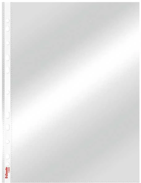 Leitz Įmautės Esselte, A4, 40 mikr., blizgios (100) 0809-103