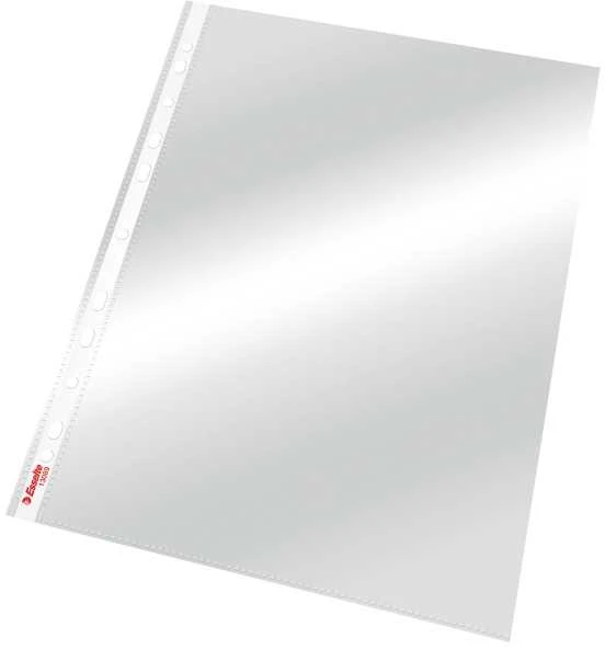 Leitz Įmautės Esselte, A4, 40 mikr., blizgios (100) 0809-103
