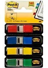 3M Lipnūs žymekliai Post-it, keičiami, 11,9 x 43,1 mm, 4 spalvos