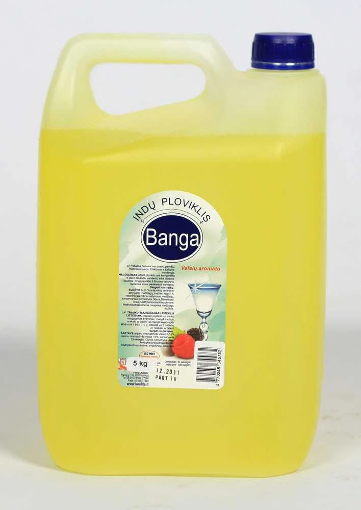 Indų plovilklis Banga, vaisių kvapo, 5kg