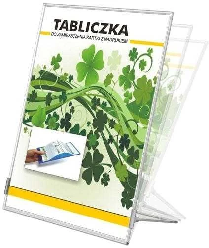 Informacinis laikiklis L formos Panta Plast, A4, vertikalus, kieto plastiko