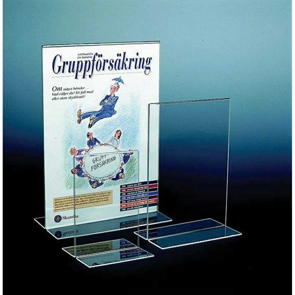 Informacinis laikiklis T formos H-SPECN, A4, dvipusis, vertikalus