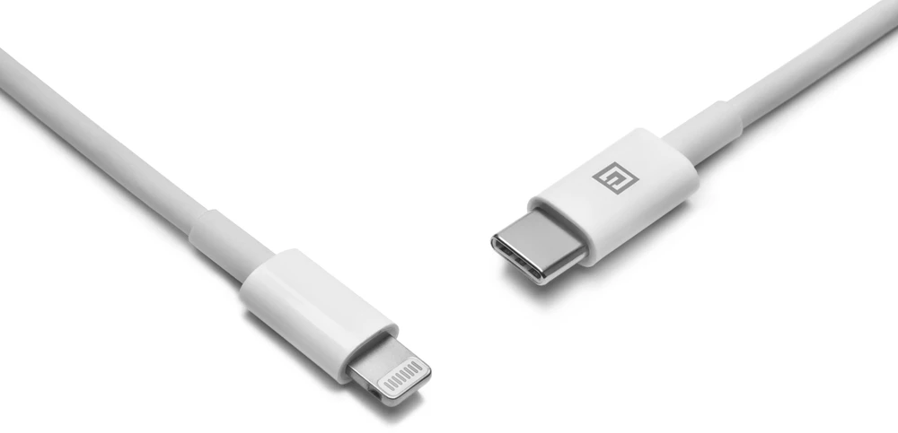 Kabelis REAL-EL MFI PD USB C tipo – Lightning TPE baltas 2m, TPE
