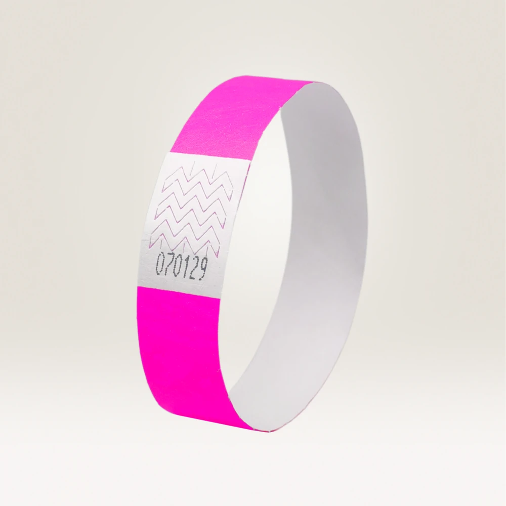Avery Zweckform Kontrolinė renginių apyrankė Tyvek neoninės rožinės spalvos 265x19mm