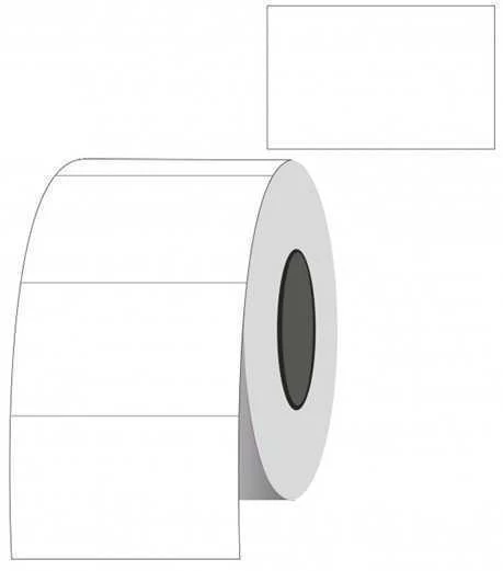Technoinform Kainų etiketės 26x16mm, stačiakampės, 1000vnt, baltos spalvos