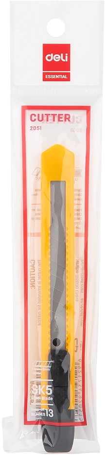 Kanceliarinis peiliukas DELI Essential 9mm blistris