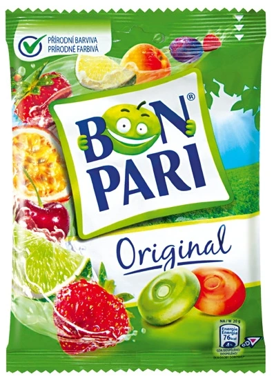 Karamelė Bon Pari, originali, 90g