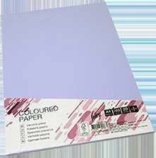 Kartonas College, A4, 160g/m2, levandų violetinės spalvos, LA12, 20lapų