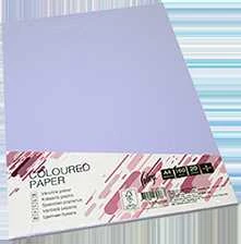 Kartonas College, A4, 160g/m2, levandų violetinės spalvos, LA12, 20lapų
