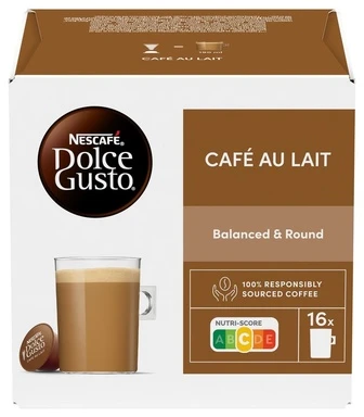 Kava Nescafe Dolce Gusto Café au lait 160g 16 kapsulių