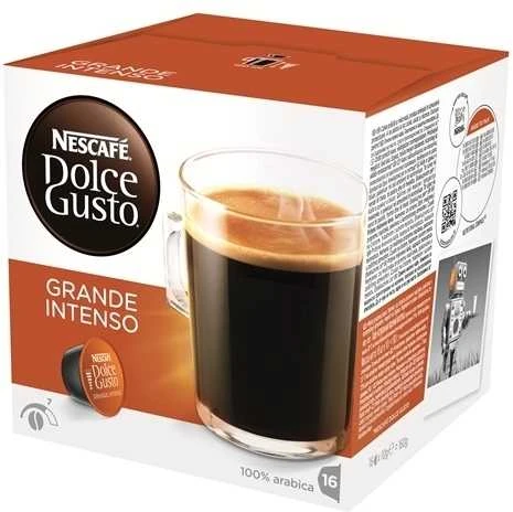 Nescafe Dolce Gusto Grande Intenso Kava, 16 kapsulių dėžutėje