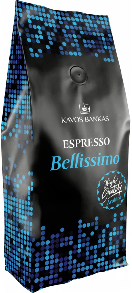 Kavos pupelės Espresso Bellissimo 1kg