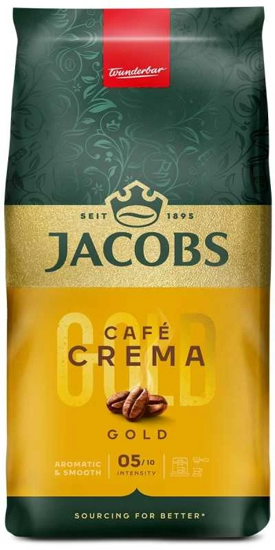 Kavos pupelės JACOBS Crema, 1kg