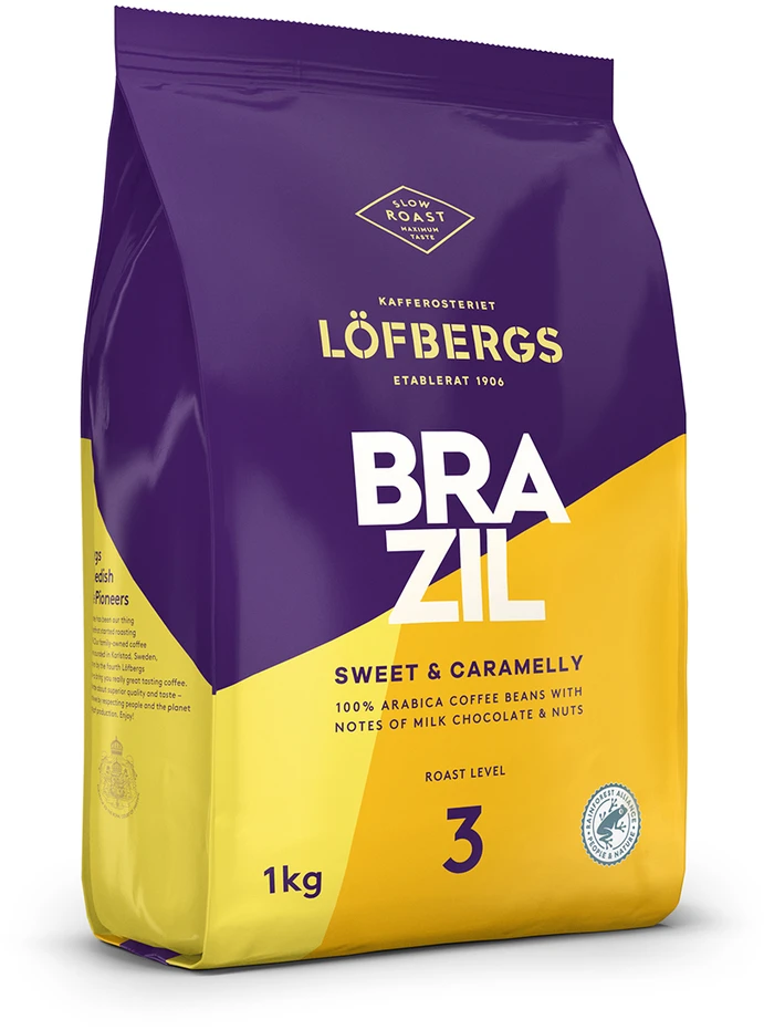 Kavos pupelės Lofbergs Brazil, 1kg
