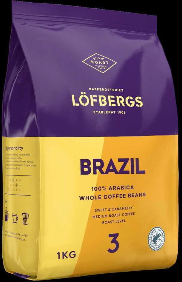 Kavos pupelės Lofbergs Brazil, 1kg