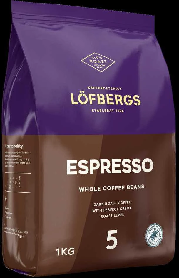 Kavos pupelės Lofbergs Espresso, 1kg