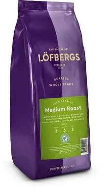 Kavos pupelės Lofbergs Medium Roast, 1kg