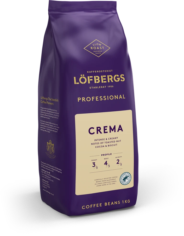 Melna Coffee Kavos pupelės PROFESSIONAL CREMA, 1kg