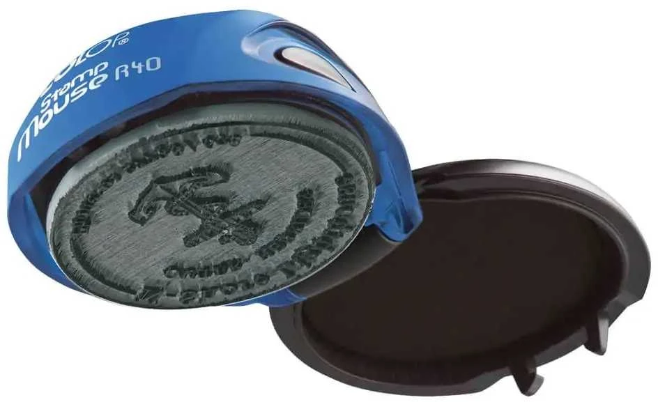 Kišeninis antspaudas Colop Mouse R40, pilkos spalvos
