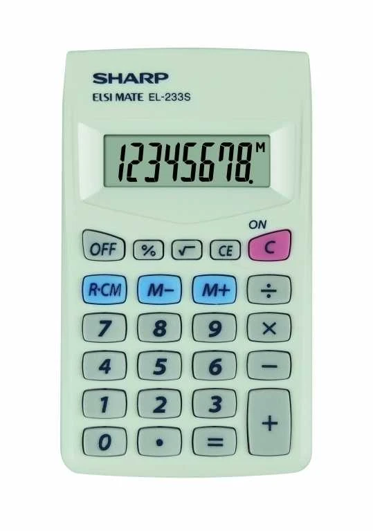 Sharp EL-233S skaičiuotuvas