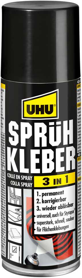 Klijai UHU aerozolis 200ml