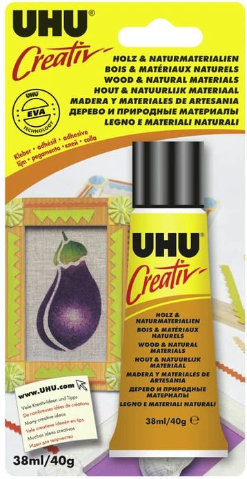 Klijai UHU Creative medienai ir natūraliom medžiagom 38ml