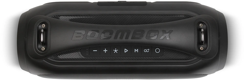 Kompiuterio kolonėlės Kolonėlės REAL-EL X-745 juodos spalvos, Bluetooth, nešiojami